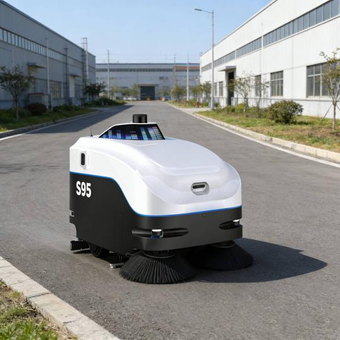 ZYLOR S95 industrial autonomous floor scrubber for full-scope floor maintenance