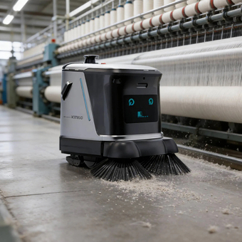 ZYLOR GQYW compact dry-waste patrol robot for industrial facilities