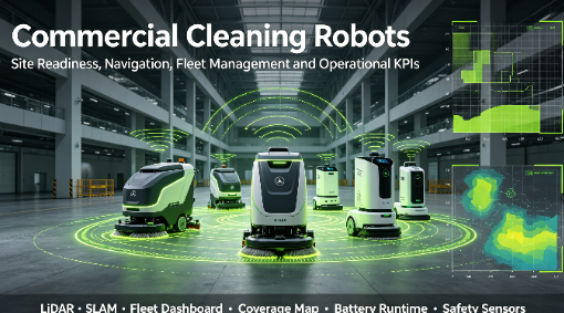 Commercial Cleaning Robots: Types, Benefits and Applications