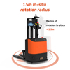 Smart Driverless Pallet Forklift 1.5t Stacker Forklift Agv / AMR 2.5m Lift Height for Industrial Warehouse-GR30F
